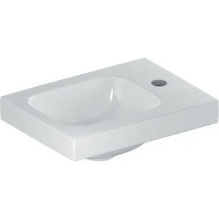 Afbeelding van Geberit iCon Light fontein kraangat rechts wit (38 x 28 cm) 1