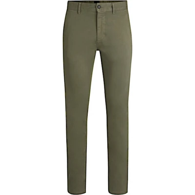 Afbeelding van Hugo Boss broek Chino slim Open Green
