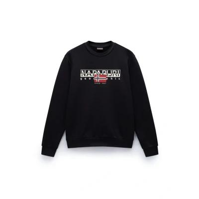 Afbeelding van Napapijri Baylmer C WINT Sweater, Heren, Maat: Small, Black