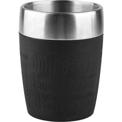 Afbeelding van Tefal Travel Cup Thermofles 200ml RVS Zwart