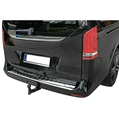 Afbeelding van Bumperbescherming roestvrij staal chroom compatibel met Mercedes VITO W447, V Klasse W447 Premium kwaliteit van RECAMBO