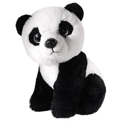 Afbeelding van Heunec 275171 Pluche dier, panda, beer, wit/zwart