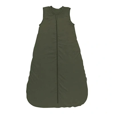 Afbeelding van schlummersack Slaapzak baby zomer 90 cm dun olijf babyslaapzak voorjaar 1,0 TOG zomerslaapzak katoen