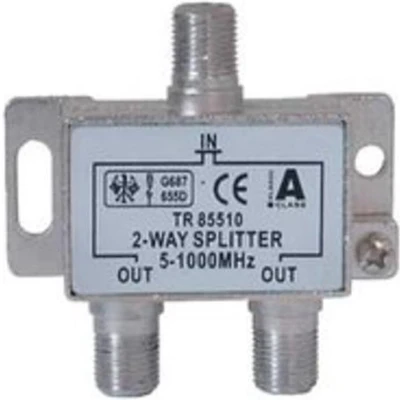 Afbeelding van F splitter met 2 uitgangen / 5 1000 MHz