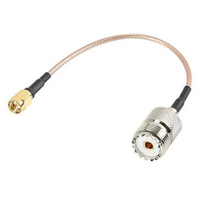 Afbeelding van RF RG316 Pigtail Low Loss Kabel, Tengko SMA Mannelijk naar UHF SO 239 Coaxiale Antenneconnector Vrouwelijk