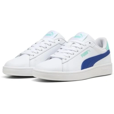 Afbeelding van Puma, Jongens, Sneakers, Smash 3.0 L Jr, Wit, (37.5)