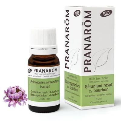 Afbeelding van Pranarôm Essentiële Rozengeraniumolie cv Bourbon (Pelargonium x Graveolens Bourbon) Bio 10 ml