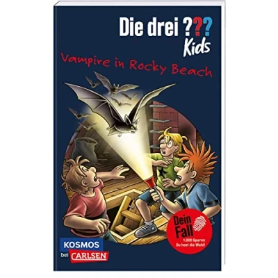 Afbeelding van Die drei ??? Kids Dein Fall: Vampire in Rocky Beach: Gruseliger Mitratekrimi für kleine Detektive ab 8!