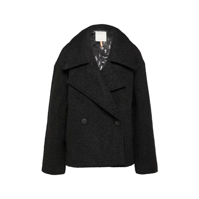 Afbeelding van QS Oversized Lichte jas, Dames, Maat: Large, Schwarz