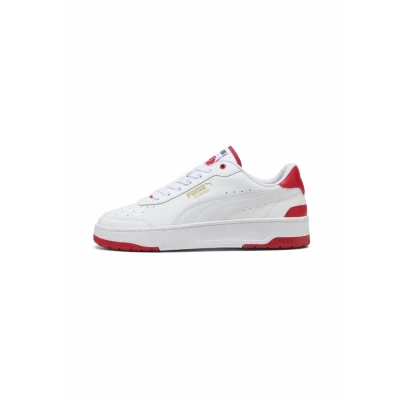 Afbeelding van Puma CA Match Sneakers laag, Maat: 44.5, white for all time red Leer/ synthetisch