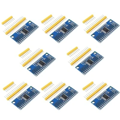 Afbeelding van 8 stuks CD74HC4067 High Speed CMOS 16 kanaals analysator digitale multiplex analoog/digitaal 2V 6V
