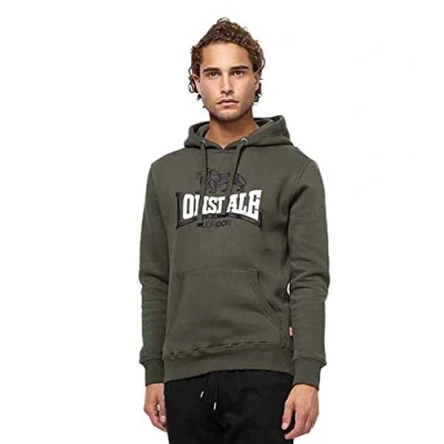 Afbeelding van Lonsdale Heren sweatshirt met capuchon regular fit THURNING