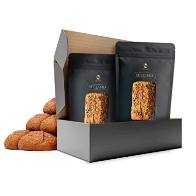Afbeelding van Nutringo Broodbak Mix zonder Koolhydraten Eiwitrijk met 20% eiwitten 2kg NEW !! Koolhydraatarm 4g. Glutenvrij Keto diet voor het opbouwen van spieren Ideaal brood diabetici