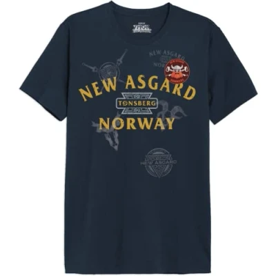 Afbeelding van Marvel METLATMTS010 T shirt, marineblauw, S, Marine., S