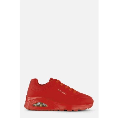 Afbeelding van Skechers Uno Stand On Air Meisjes Sneakers Rood Maat 32