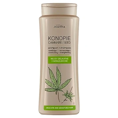 Afbeelding van Joanna Hemp Moisturizing And Strengthening Shampoo For Delicate Sensitive Hair 400Ml