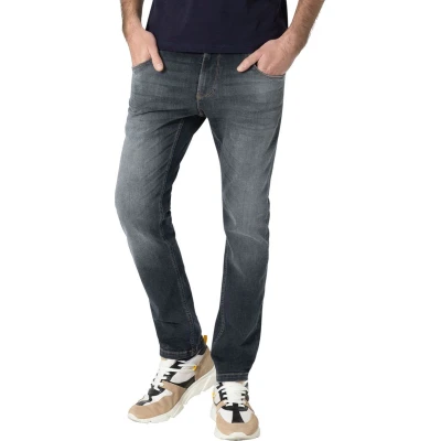 Afbeelding van TIMEZONE Heren Jeans Broeken slim SCOTTTZ Fit Grijs 30W / 32L Volwassenen