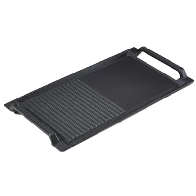 Afbeelding van AREBOS grillplaat grillpan Inductie Gietijzeren BBQ