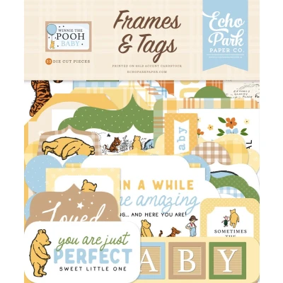 Afbeelding van Echo Park Winnie The Pooh Baby Frames &amp; Tags (WPB442025)