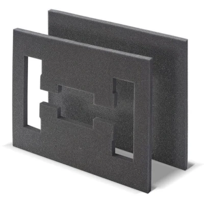 Afbeelding van Schuimrubber inzetstuk TOOD 2 stuks Voor professionele koffer Nestbaar 40x30x4 cm