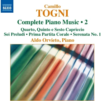 Afbeelding van Aldo Orvieto Togni: Complete Piano Music, Vol. 2 (CD)