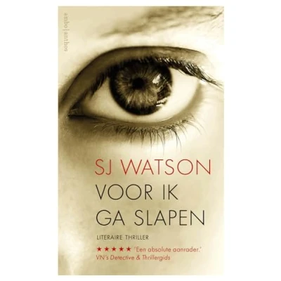 Afbeelding van Voor ik ga slapen (Paperback)