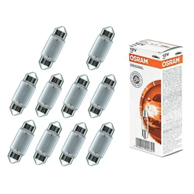 Afbeelding van Gloeilamp, binnenverlichting, 10 stuks OSRAM 6428