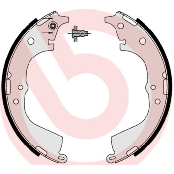 Afbeelding van Brembo Remschoen set S 83 537