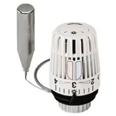 Afbeelding van Heimeier k thermostaatkop standaard wit m30 x 1 5 met 0 stand en vloeistof voeler op afstand lengte capillair 2m 7002 00 500