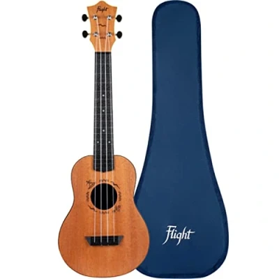 Afbeelding van Flight Travel Series TUC Mahogany concert ukelele met gigbag