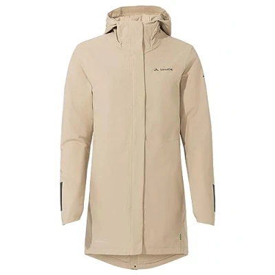 Afbeelding van Vaude Womens Cyclist Padded Parka, Dames, Maat: 40, Linen