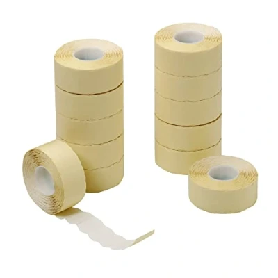 Afbeelding van Herlitz 1605328 Prijsetiketten 26X16mm wit 12 stuks