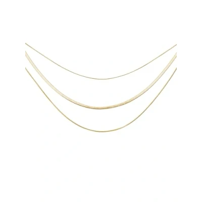 Afbeelding van Singularu MAAT Ketting goldcoloured, Dames, Maat: One Size, Gold coloured