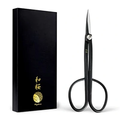 Afbeelding van Wazakura Bonsai Schaar Twig Model, Yasugi staal, 210 mm Made in Japan voor het Bijknippen van Takken, Bladeren, Wortels en Scheuten