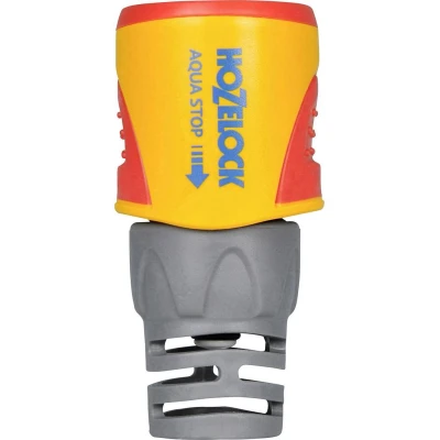 Afbeelding van Hozelock Slangstuk PLUS met waterstop Ø 15 &amp; 19 mm