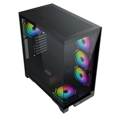 Afbeelding van Xigmatek Endorphin Ultra Midi tower PC behuizing Zwart Zijvenster