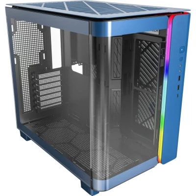 Afbeelding van Montech KING 95 Midi Tower Tempered Glass ARGB Blauw