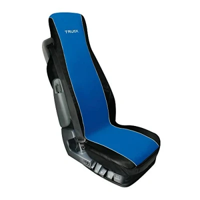 Afbeelding van Elisa vrachtwagen stoelhoes Blauw/Zwart polyester/Skeentex Autostoelhoes