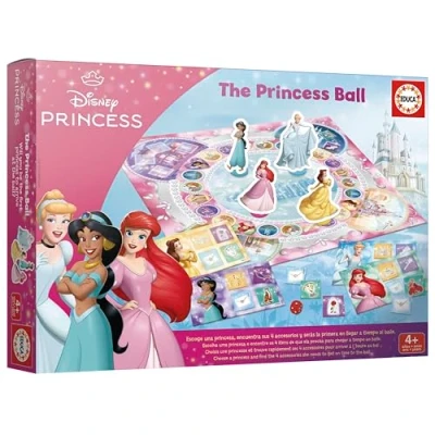 Afbeelding van Educa Disney Princess Dans Verzamelt al je accessoires en komt in positie de koninklijke danszaal om bal te openen, voor 2 tot 4 spelers. Vanaf jaar (20078)