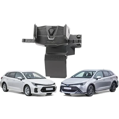 Afbeelding van craVeDRIVE mobiele telefoonhouder voor de auto Toyota Corolla E21 en Suzuki Swace I autohouder telefoon zwart