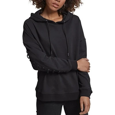 Afbeelding van Urban Classics Hoodie, Dames, Maat: Small, Black