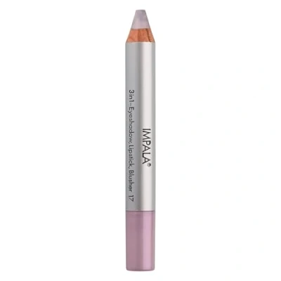 Afbeelding van Impala jumbo potlood 3 in 1 oogschaduw, lippenstift en blush kleur 17 Lila kameleon