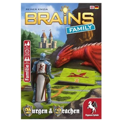 Afbeelding van Pegasus Spiele 51811G,Brains Family Burgen &amp; Drachen