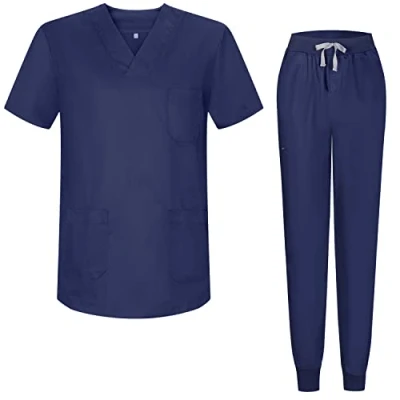 Afbeelding van MISEMIYA Sanitaire pyjamasets, uniseks, medische uniformen 817 8316, Donkerblauw, M