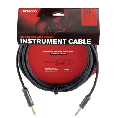 Afbeelding van Planet Waves PW AG 20 Custom Series Kabels 6,1 m (20 voet) zwart