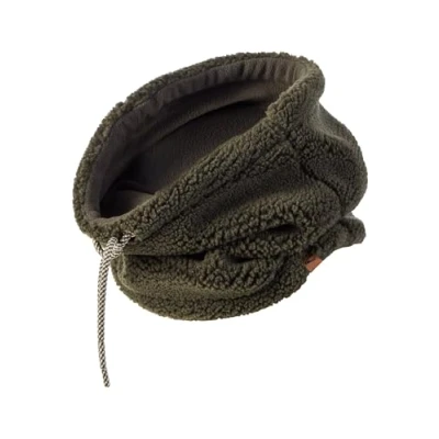 Afbeelding van camel active Tunnel sjaal van zacht polyester Maat womenswear OS Donker Groen
