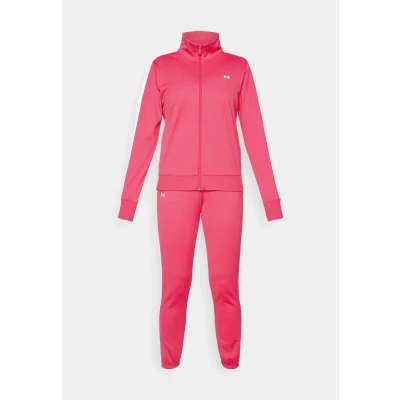 Afbeelding van Under Armour Tracksuit SET Trainingspak, Dames, Maat: Medium, Shaded fuchsia/white