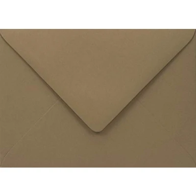 Afbeelding van Netuno 100 enveloppen bruin B6 125x175mm 140g Woodstock Noce kleurrijke elegante hoge kwaliteit voor bruiloft verjaardag uitnodigingen
