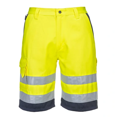 Afbeelding van Hi Vis Polykatoen Korte Broek maat Large, YeNa