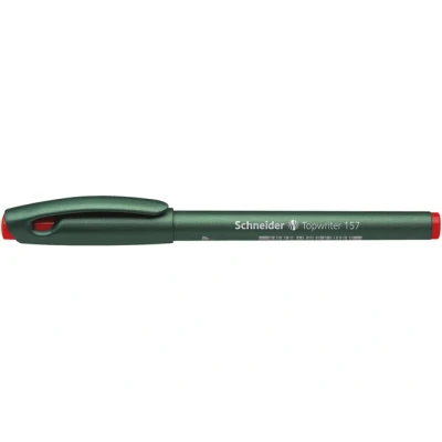Afbeelding van 10x Fineliner Schneider Topwriter 157 0,8 mm rood